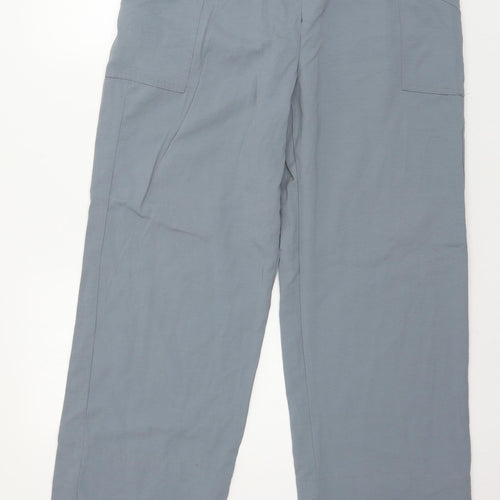 Oasis Womens Grey   Trousers  Size 16 L30 in