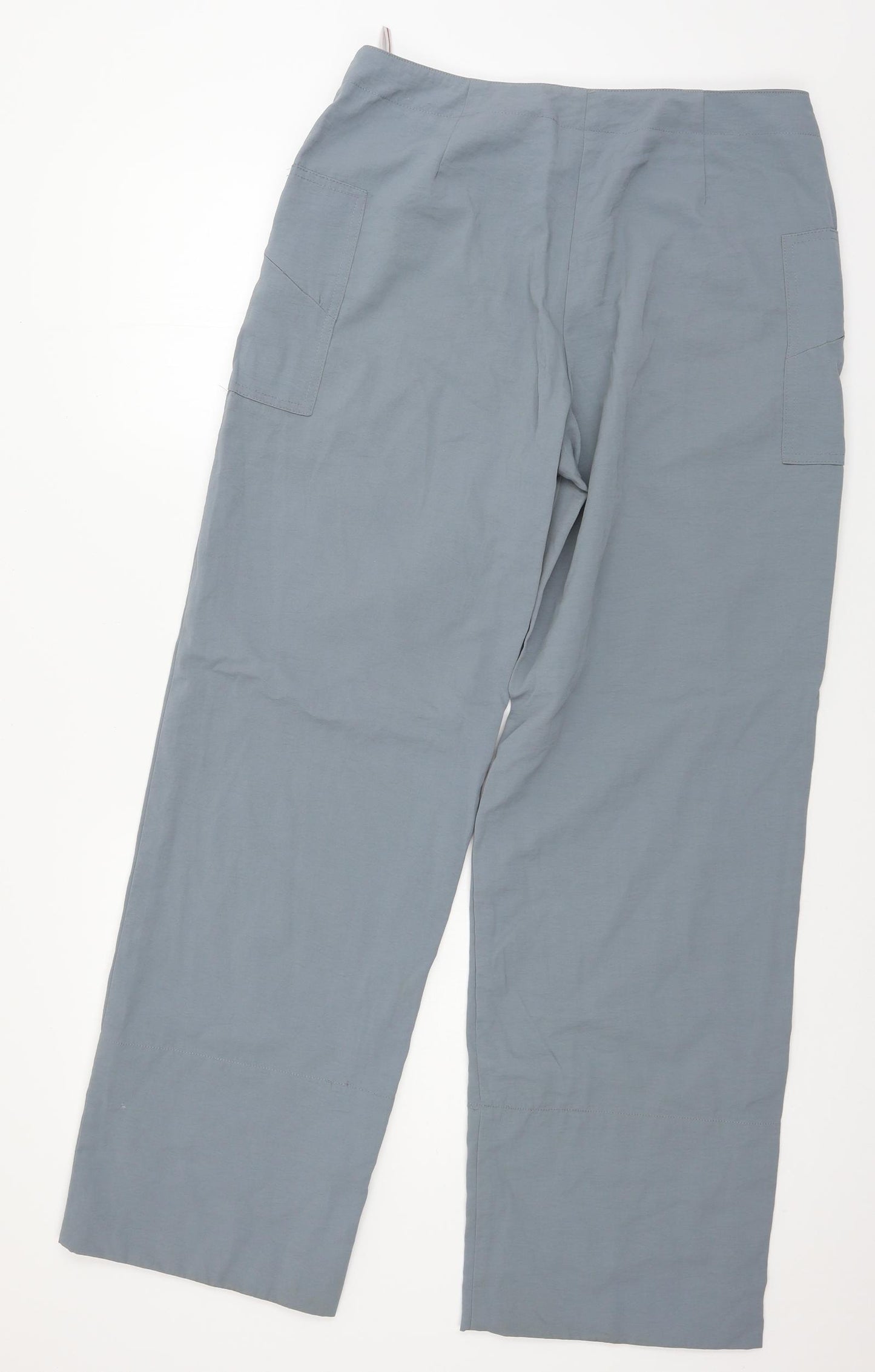Oasis Womens Grey   Trousers  Size 16 L30 in
