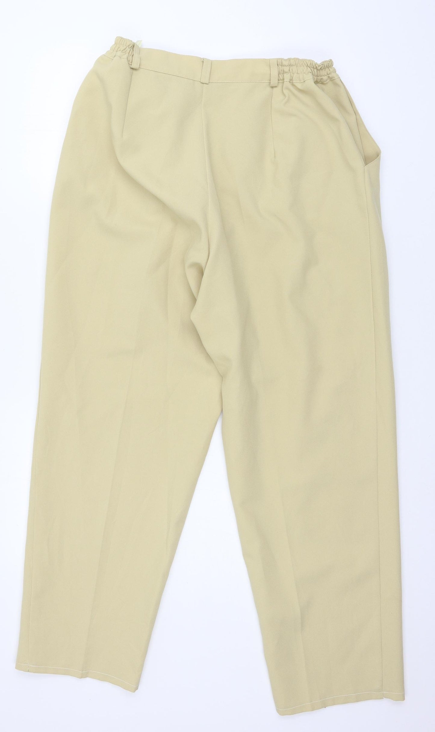 Preworn Womens Beige   Trousers  Size XL L27 in