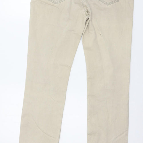 Sunbird Womens Beige   Trousers  Size 36 in L31 in