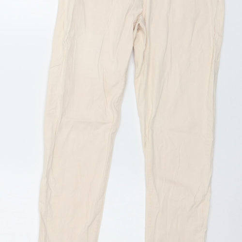RESERVED Womens Pink  Denim Skinny Jeans Size 12 L28 in