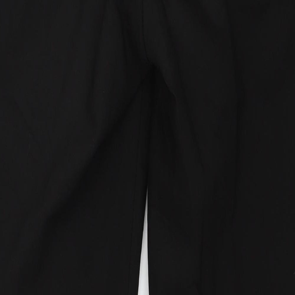H&M Womens Black   Trousers  Size 6 L25 in
