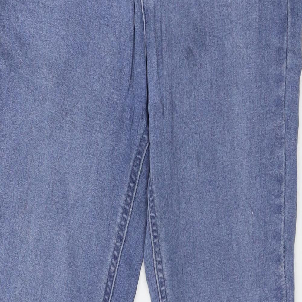 Goodies Womens Blue  Denim Skinny Jeans Size 10 L28 in