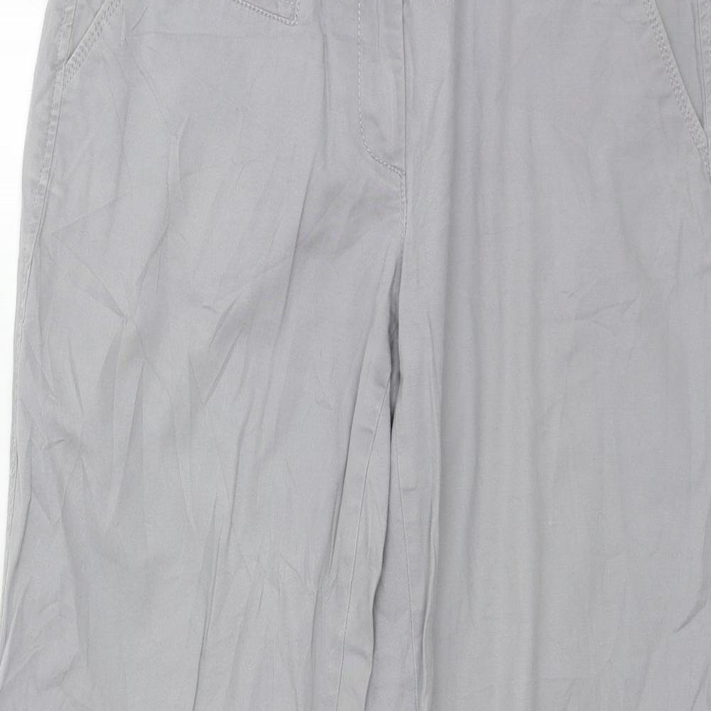 Zero Womens Grey   Trousers  Size 8 L28 in
