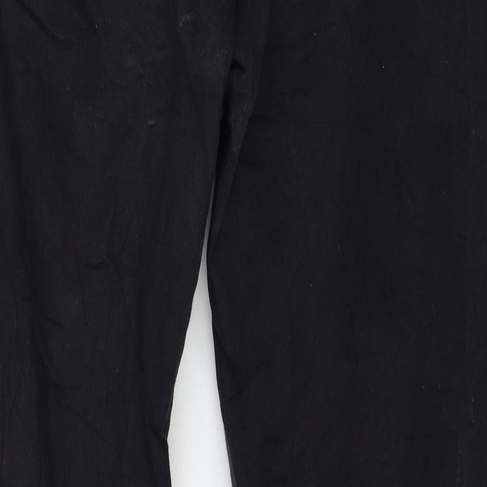 Denim & Co. Womens Black  Denim Skinny Jeans Size 14 L27 in