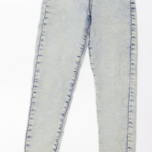 Denim & Co. Womens Black  Denim Skinny Jeans Size 6 L29 in