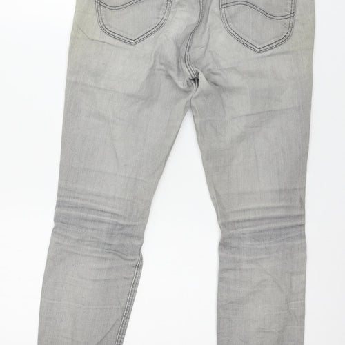 Lee Cooper Womens Grey  Denim Skinny Jeans Size 30 in L25 in