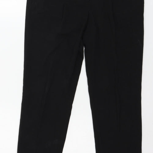 Preworn Womens Black   Trousers  Size 30 in L25 in