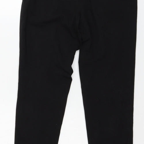 Preworn Womens Black   Trousers  Size 30 in L25 in