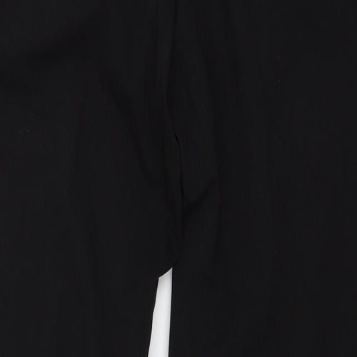 Preworn Womens Black   Trousers  Size 30 in L25 in