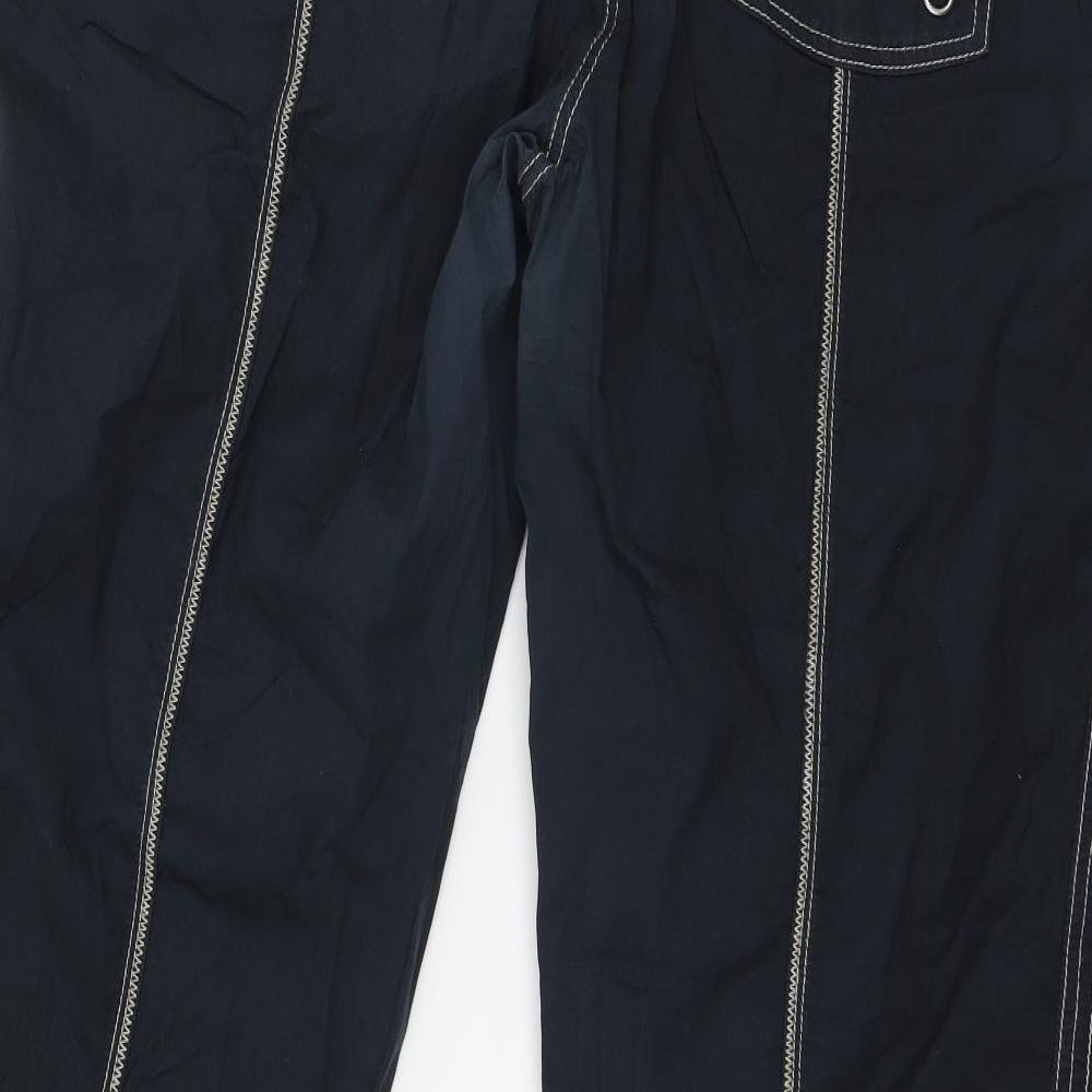 Joe Browns Womens Black   Cargo Trousers Size 24 L31 in