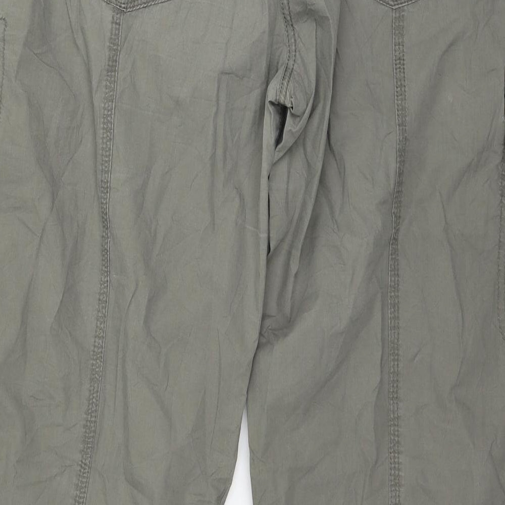 SURE Womens Green   Cargo Trousers Size 16 L30 in