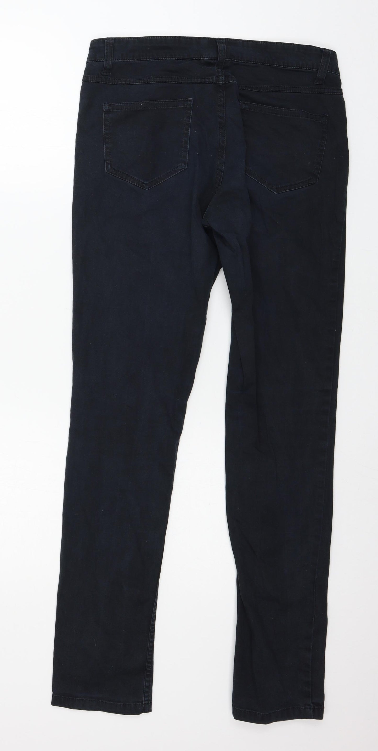 Pieces Womens Black   Trousers  Size 30 in L29 in