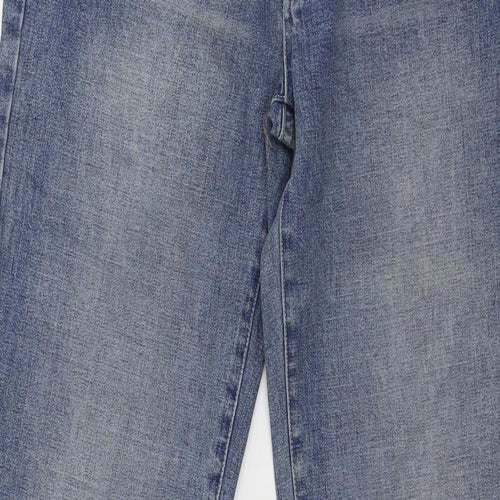 Stir Crazy Womens Blue  Denim Straight Jeans Size 30 in L32 in