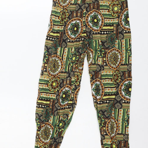 SheIn Womens Brown Geometric  Trousers  Size M L22 in