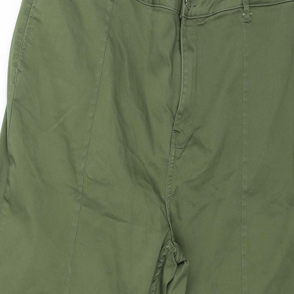 Very Womens Green  Denim Skinny Jeans Size 20 L23 in