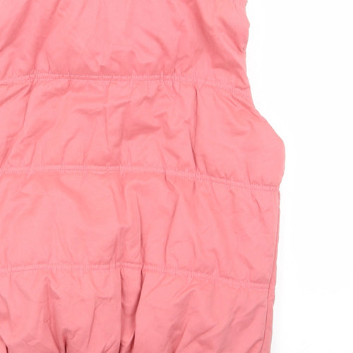 Debenhams Womens Pink   Gilet Coat Size 14