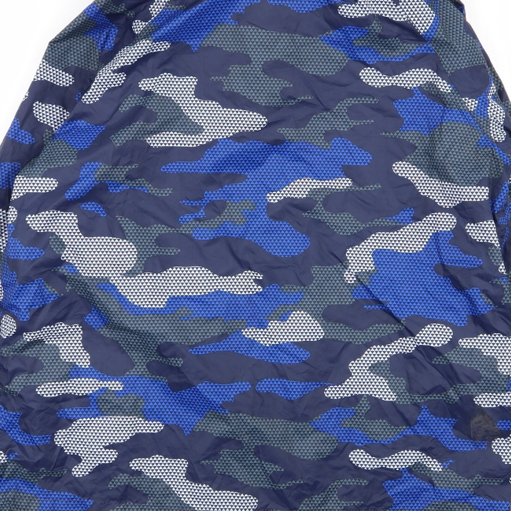 Mountain Warehouse Boys Multicoloured Camouflage  Rain Coat Coat Size 13 Years