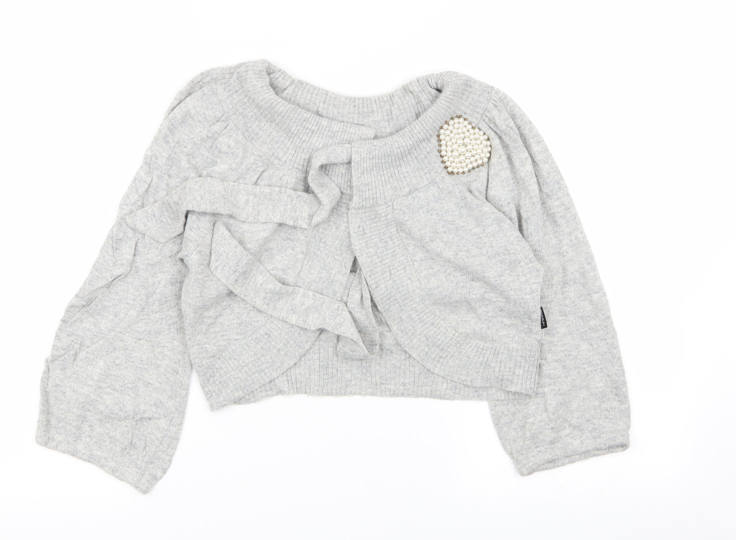 DEPT Womens Grey   Cardigan Jumper Size M