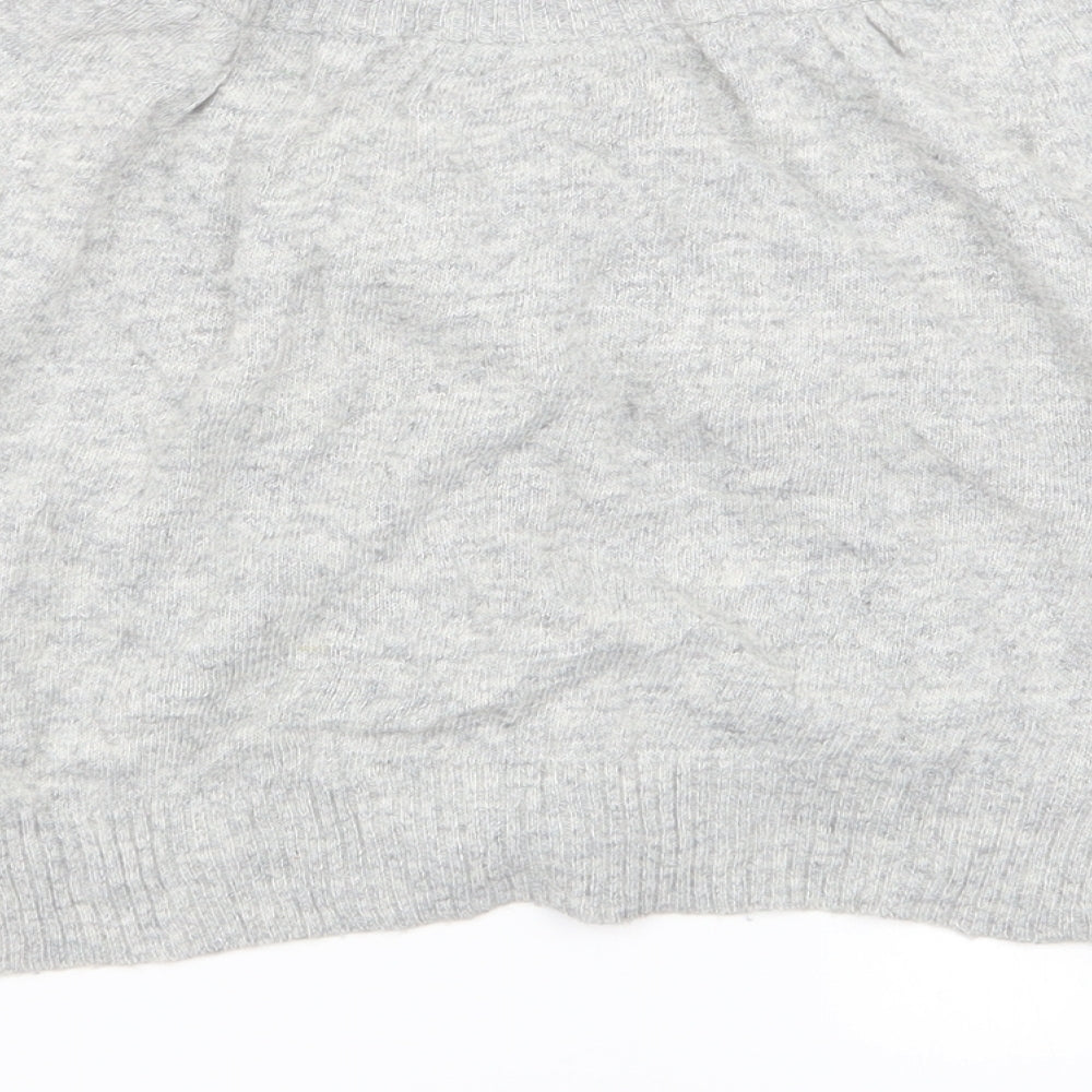 DEPT Womens Grey   Cardigan Jumper Size M