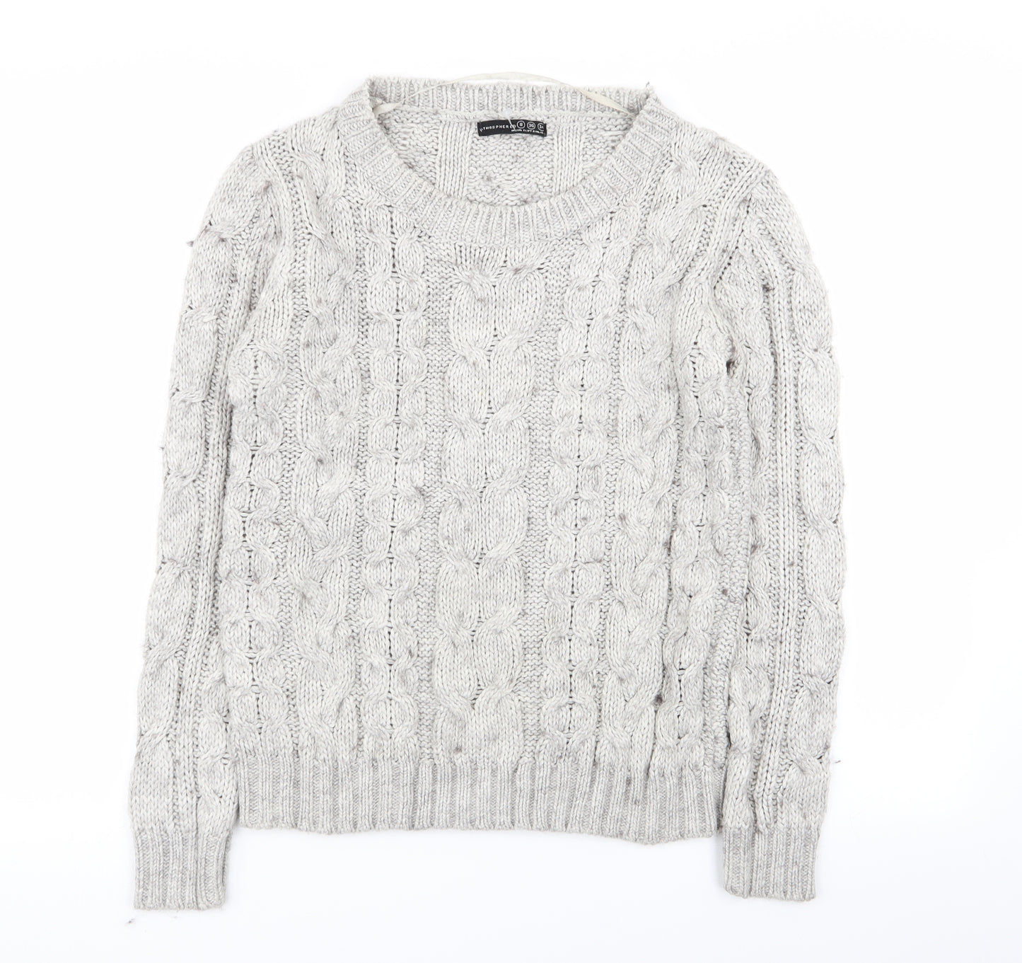 Primark Womens Grey   Pullover Jumper Size 8