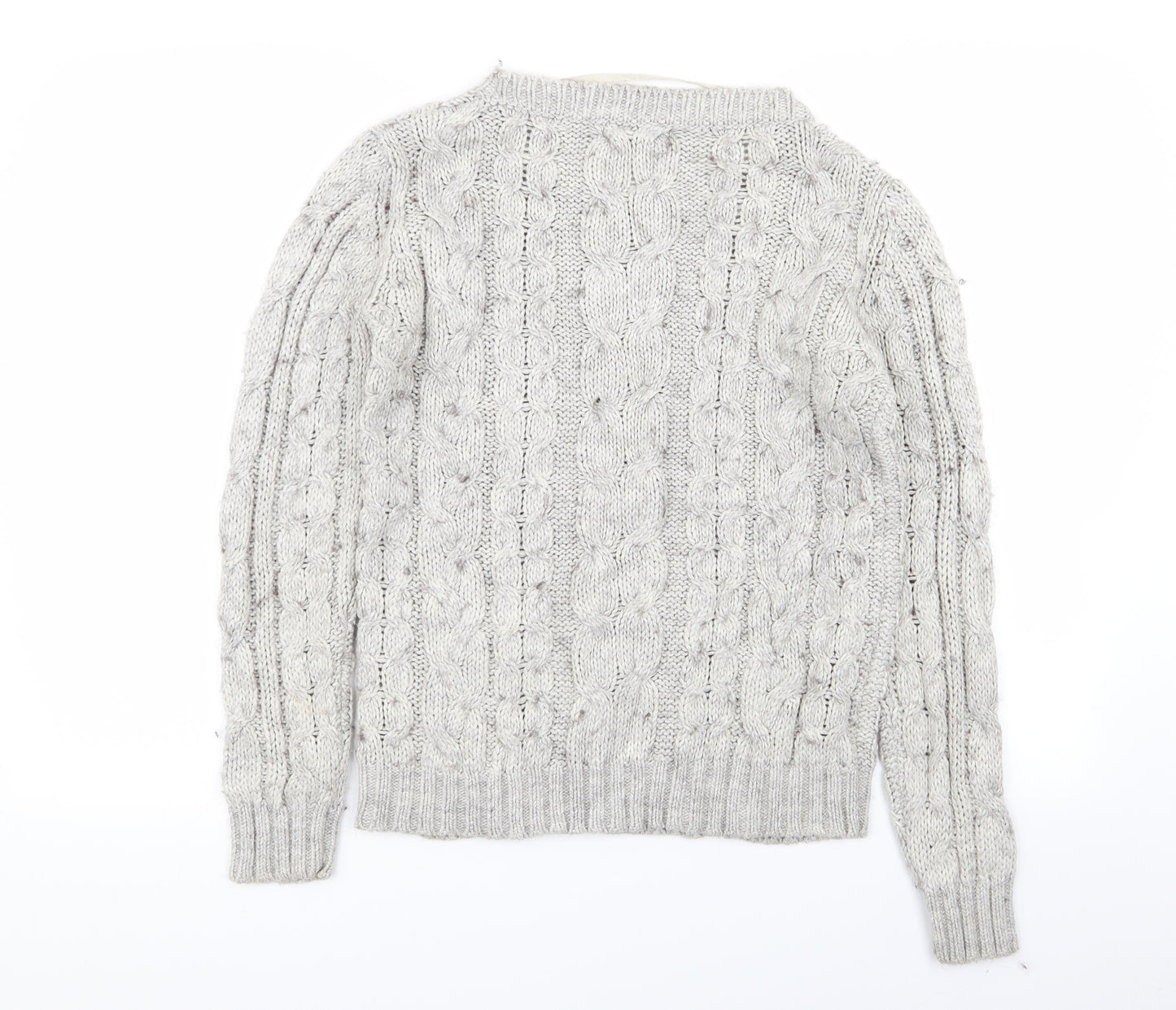Primark Womens Grey   Pullover Jumper Size 8