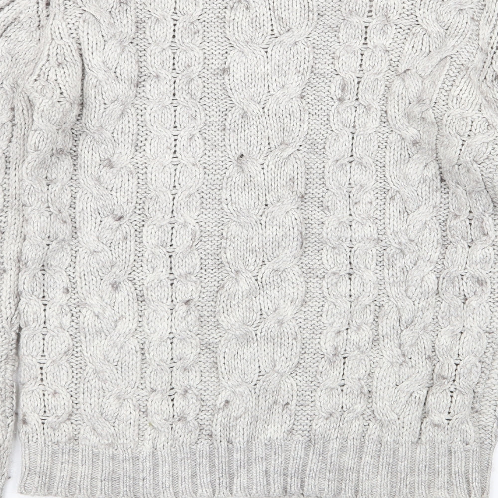 Primark Womens Grey   Pullover Jumper Size 8