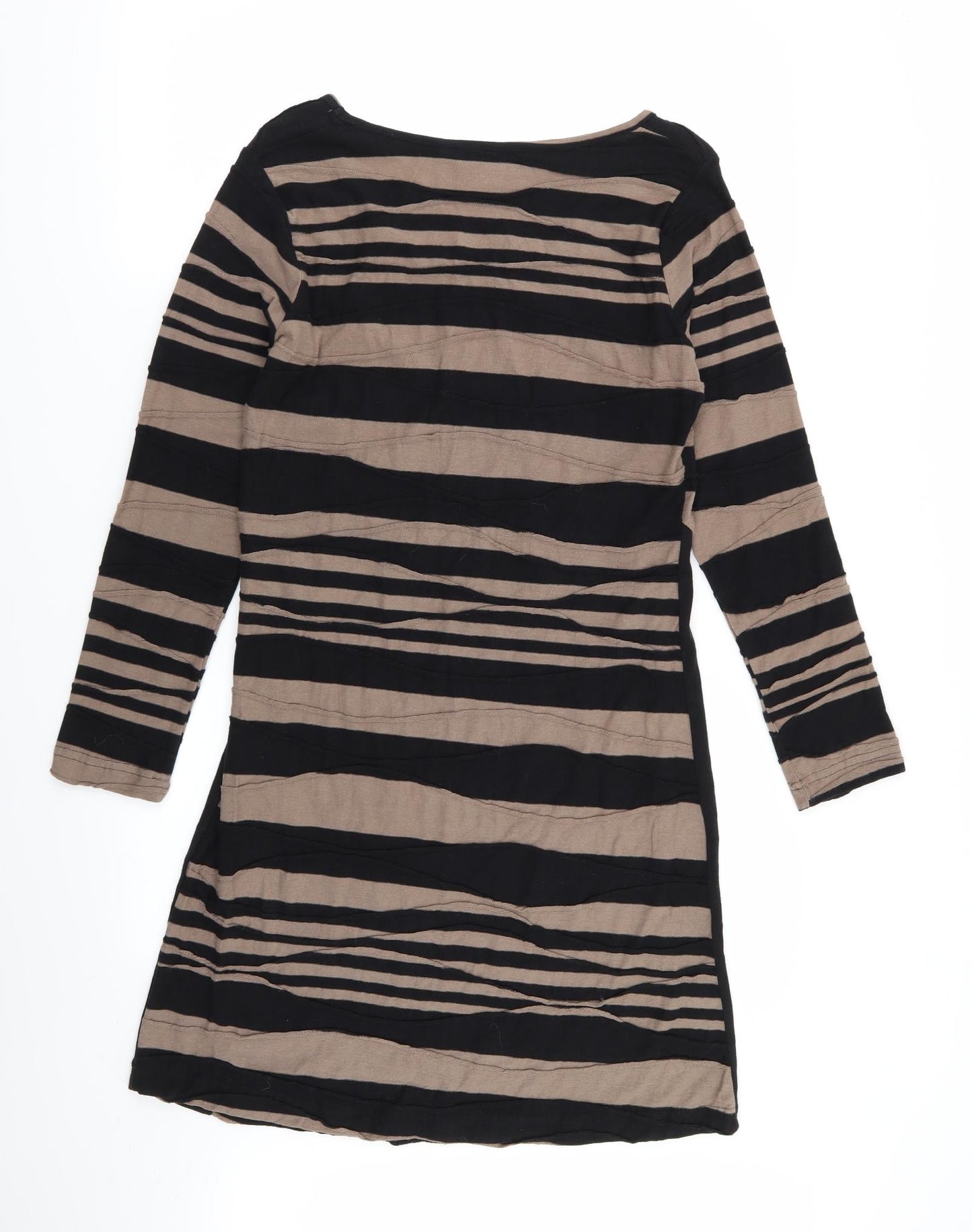 Adini Womens Multicoloured Striped  A-Line  Size XS