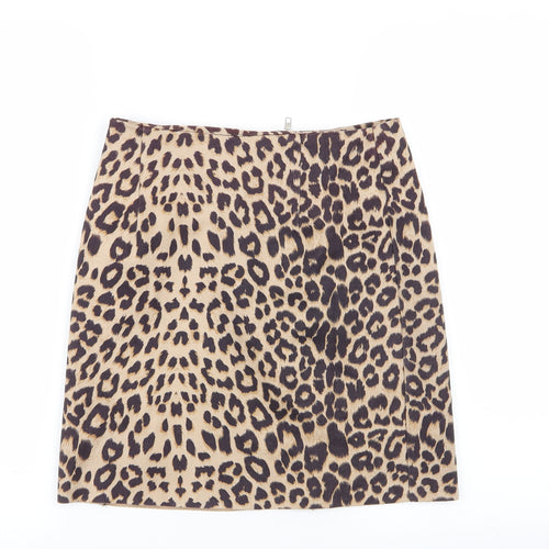 cameo rose Womens Multicoloured Animal Print  Mini Skirt Size 6