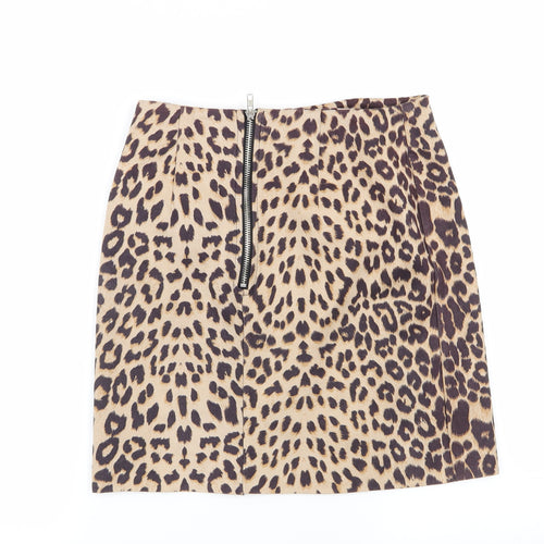 cameo rose Womens Multicoloured Animal Print  Mini Skirt Size 6