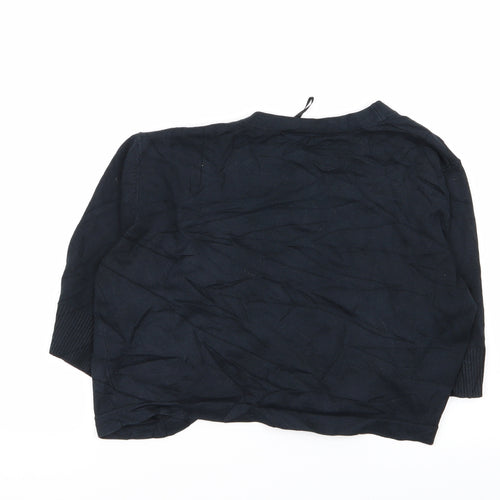 M&Co Womens Blue   Cardigan Jumper Size S