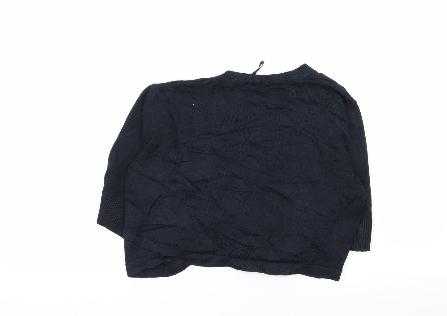 M&Co Womens Blue   Cardigan Jumper Size S