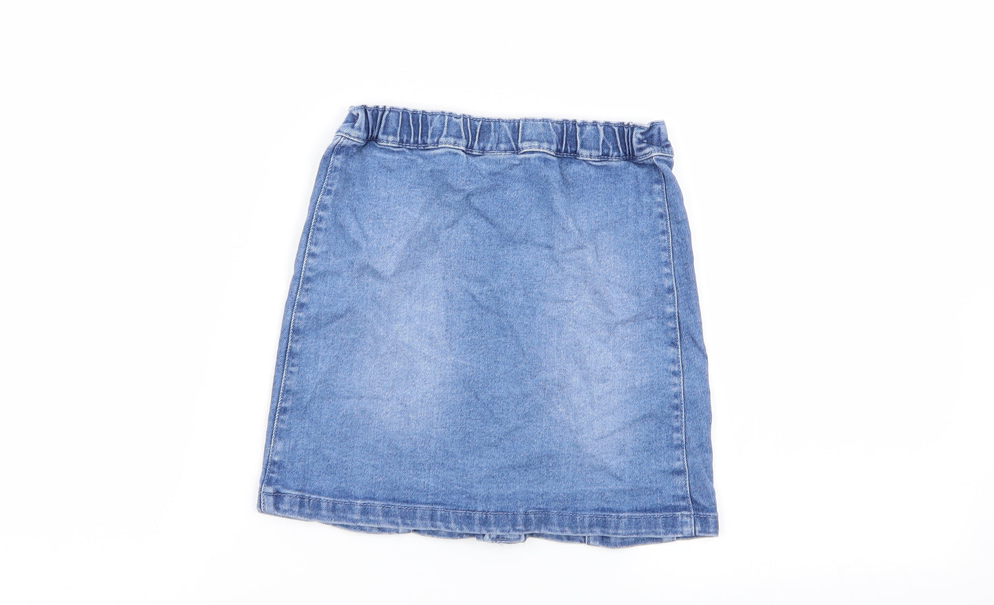 TU Girls Blue   Straight & Pencil Skirt Size 5-6 Years - denim skirt