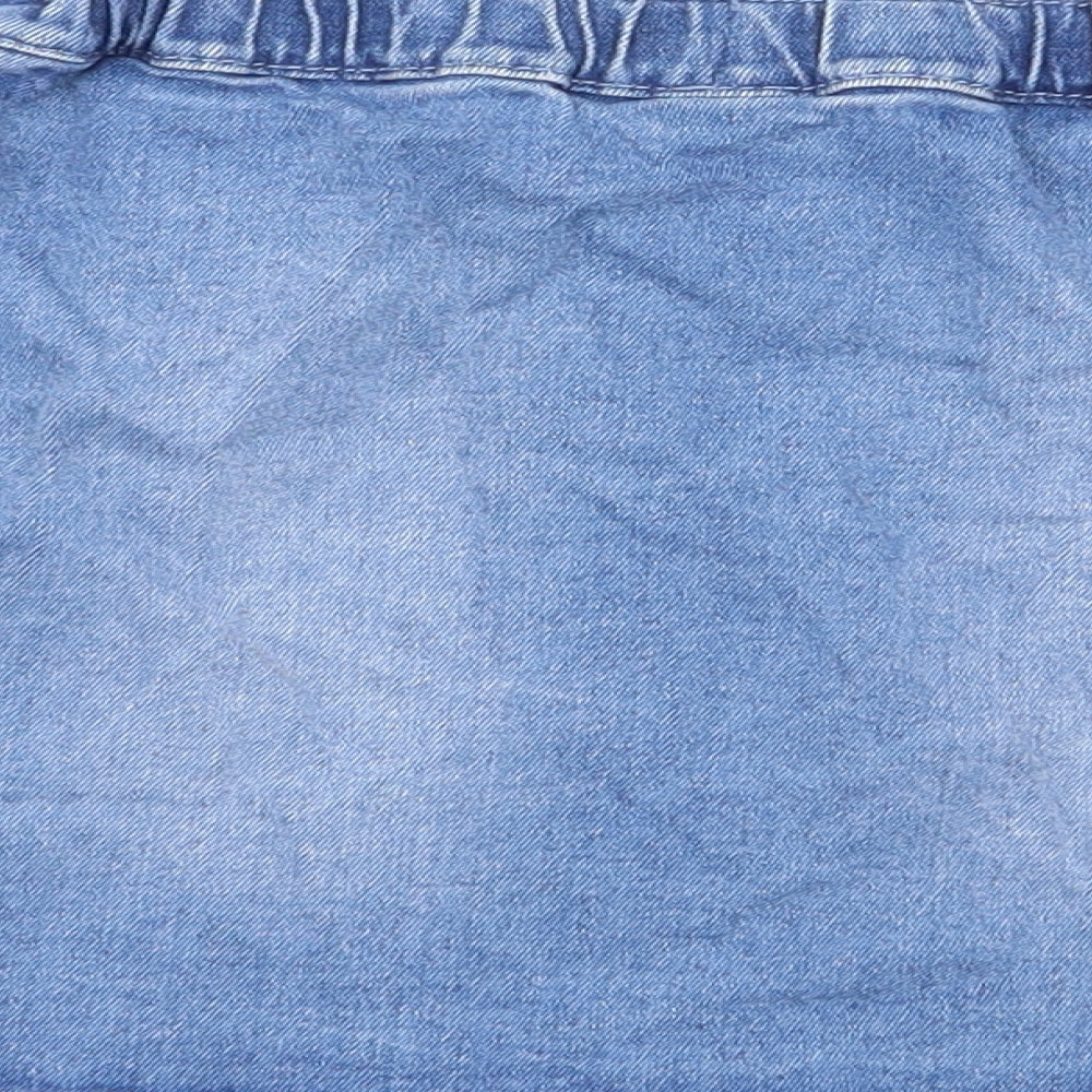 TU Girls Blue   Straight & Pencil Skirt Size 5-6 Years - denim skirt