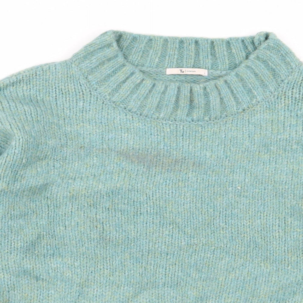 TU Womens Green   Pullover Jumper Size S