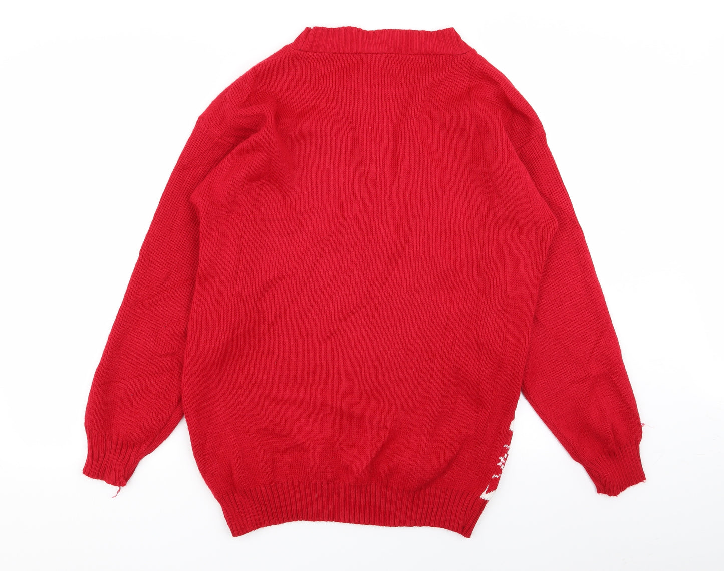 saphire Womens Red   Pullover Jumper Size M  - Christmas Jumper