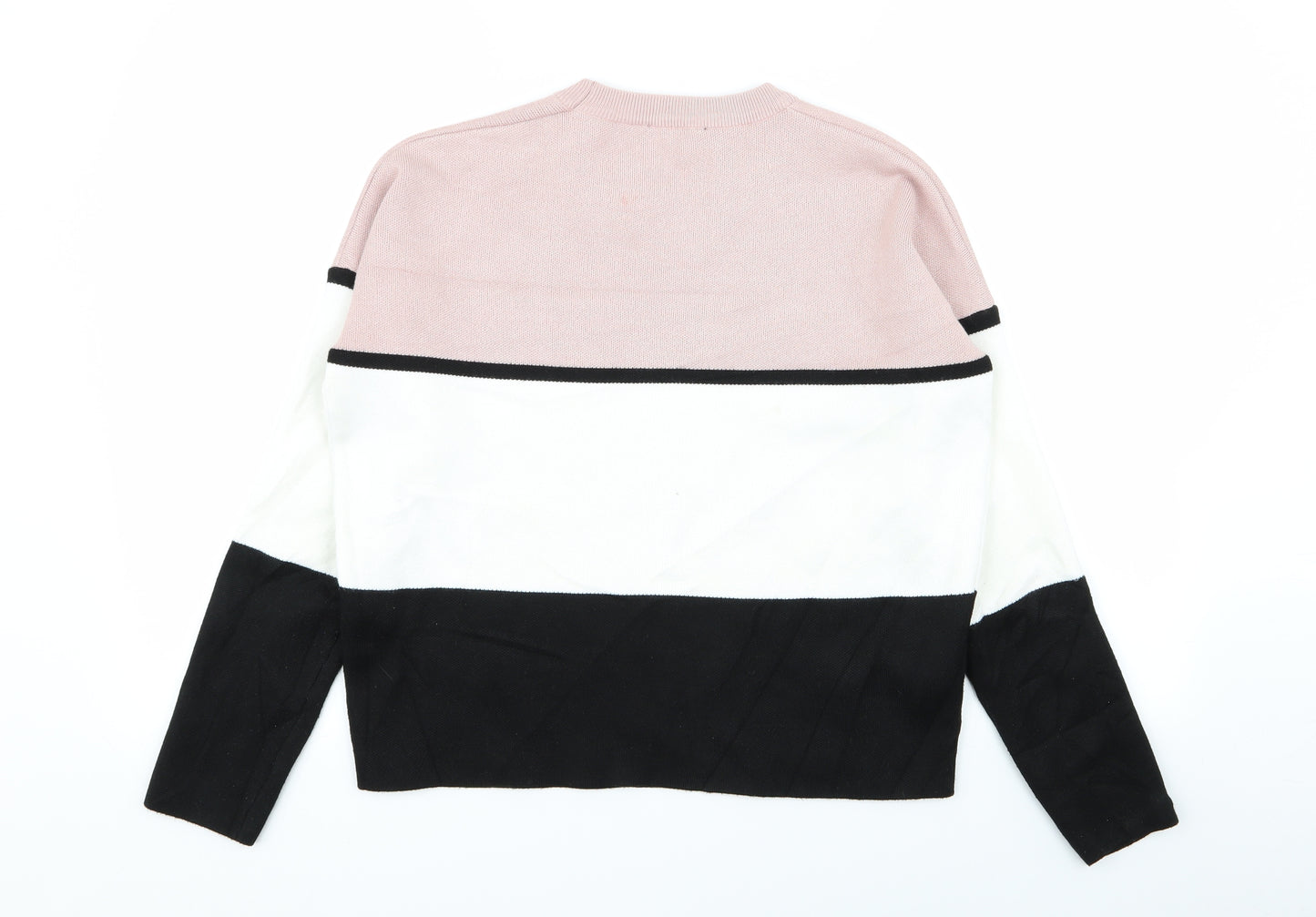 New Look Womens Multicoloured Striped  Pullover Jumper Size S