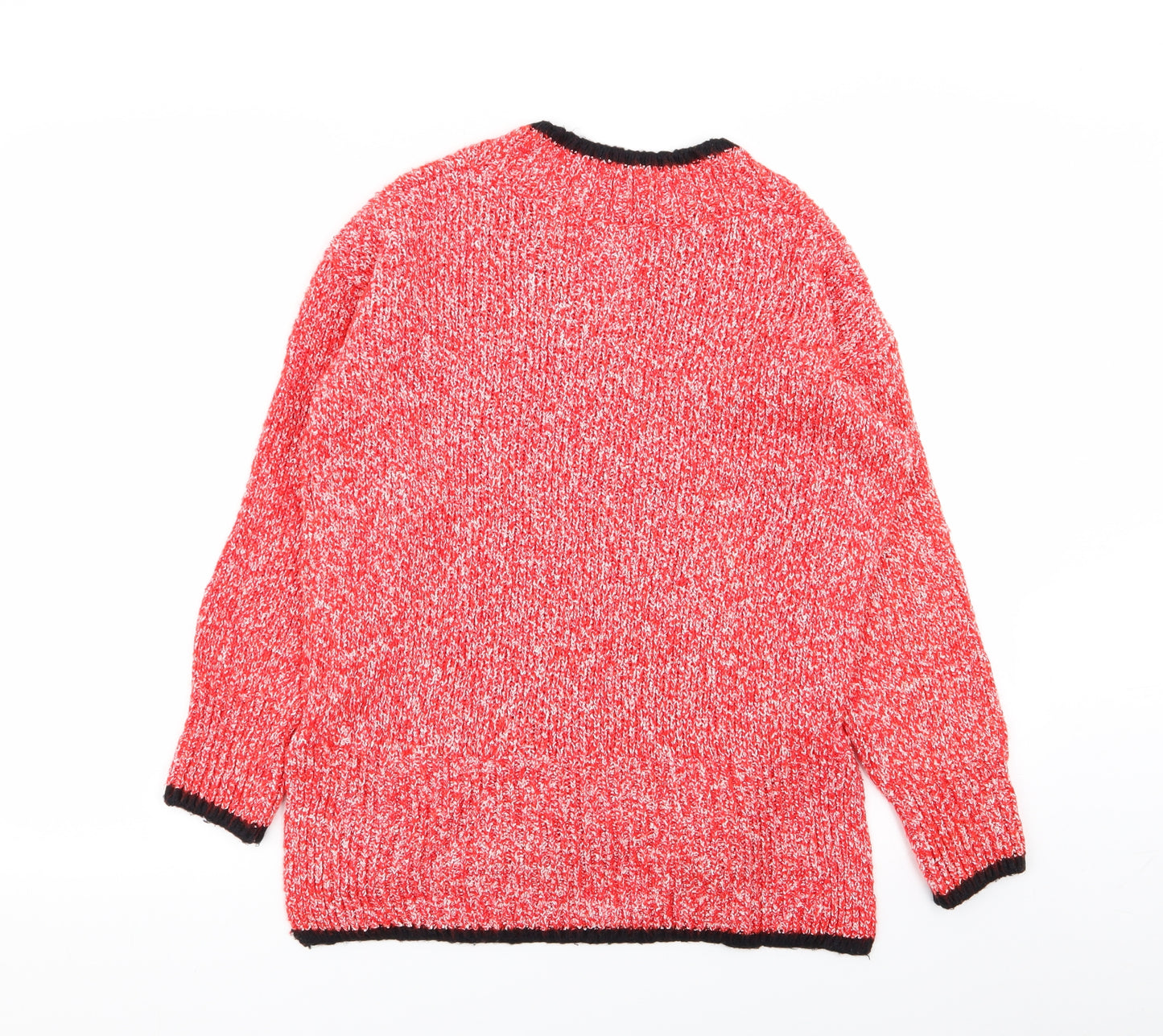 M&S Womens Red   Pullover Jumper Size S
