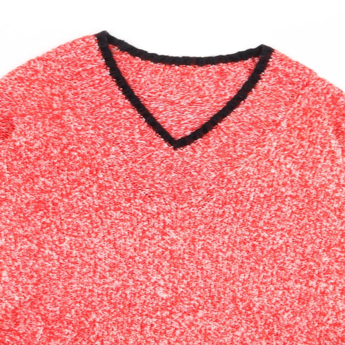 M&S Womens Red   Pullover Jumper Size S
