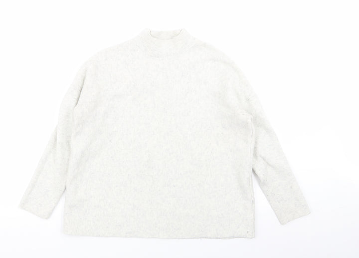 Mango Womens Grey Pullover Jumper Size 12