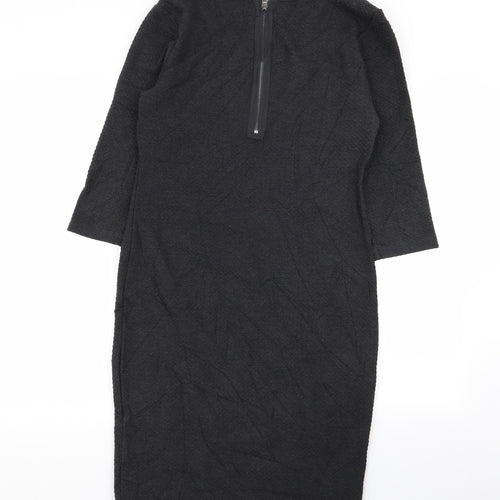 fransa Womens Grey   A-Line  Size M