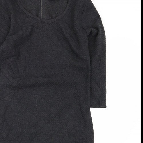 fransa Womens Grey   A-Line  Size M