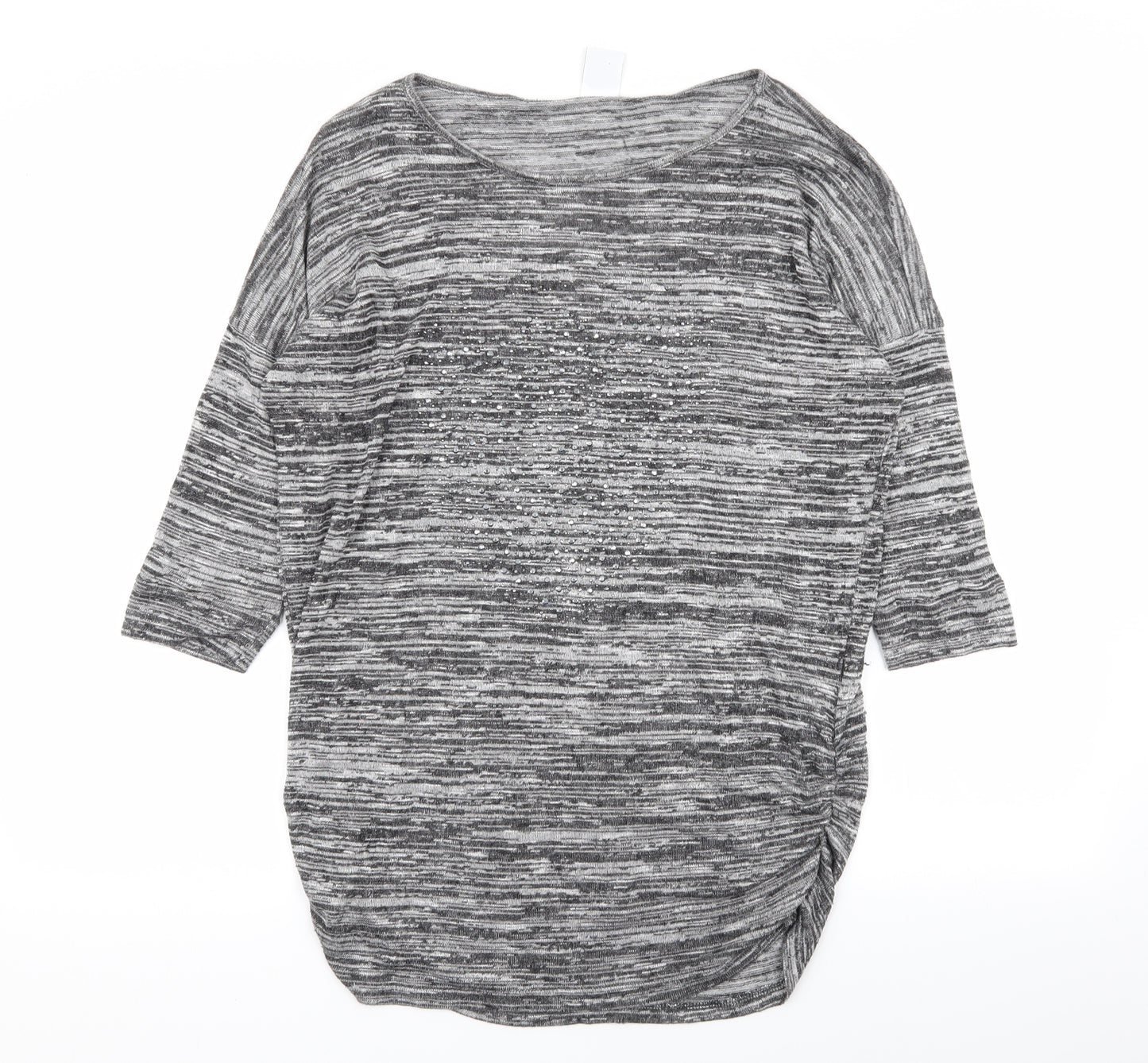 items Womens Grey   Basic T-Shirt Size M
