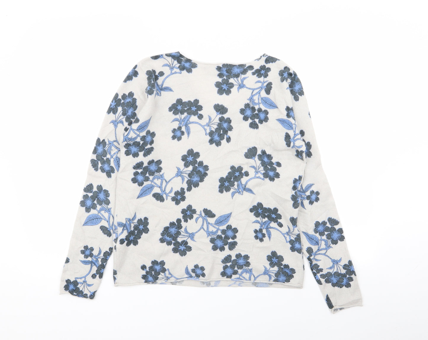 esthemme cashemire Womens Multicoloured Floral  Basic T-Shirt Size M