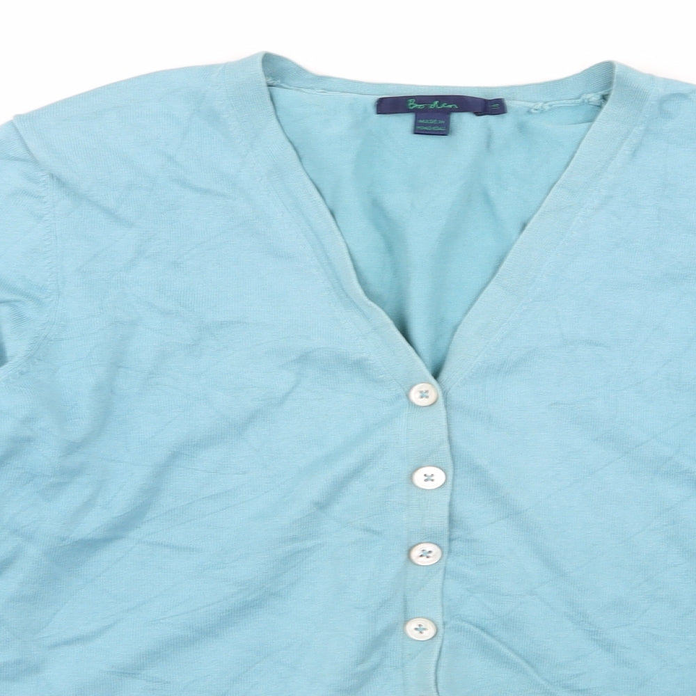 oden Womens Blue   Cardigan Jumper Size 14