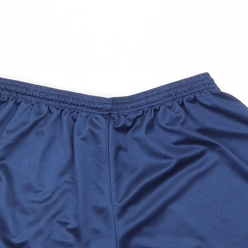 Precision Mens Blue   Sweat Shorts Size 38 - stretch waistband