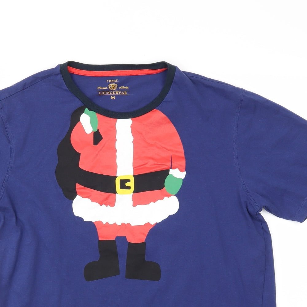 NEXT Mens Blue    T-Shirt Size M