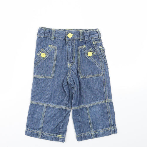Evie Angel Girls Blue   Straight Jeans Size 4-5 Years