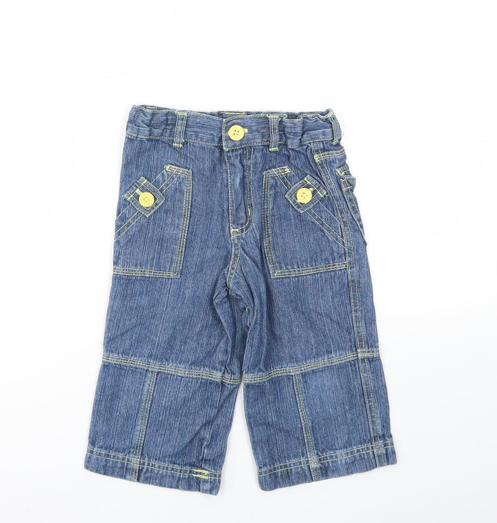 Evie Angel Girls Blue   Straight Jeans Size 4-5 Years
