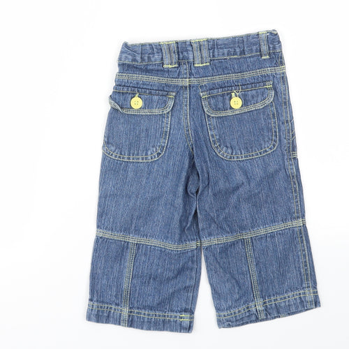 Evie Angel Girls Blue   Straight Jeans Size 4-5 Years